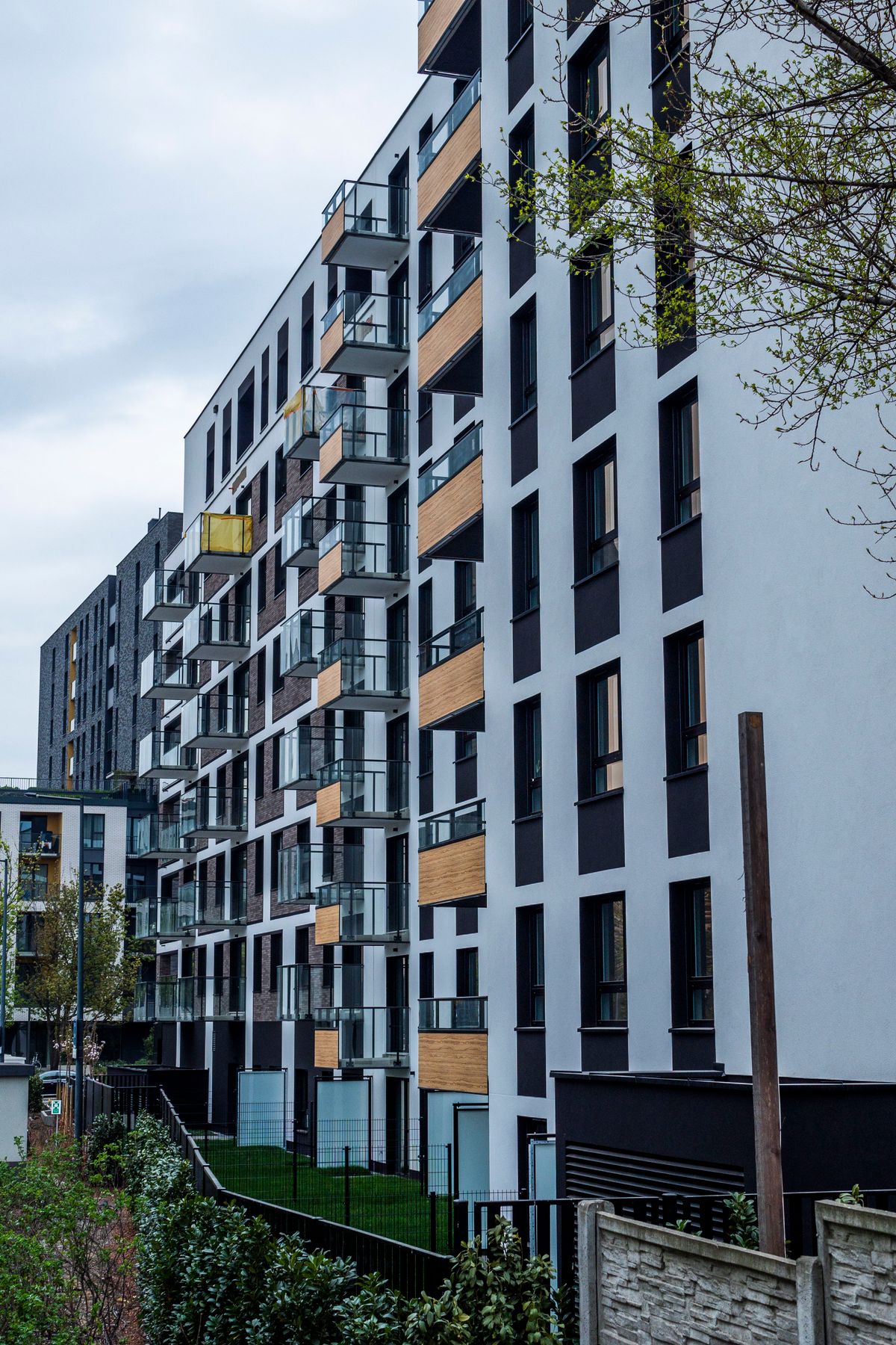 Moderne Architektur mit klaren Linien